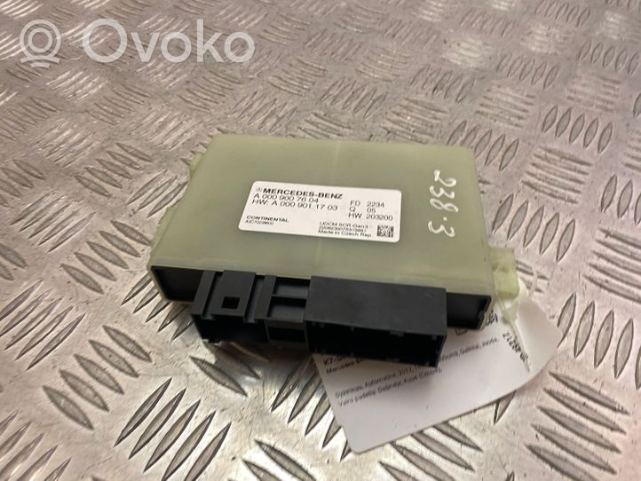 Mercedes-Benz E W238 Adblue control unit A0009007604