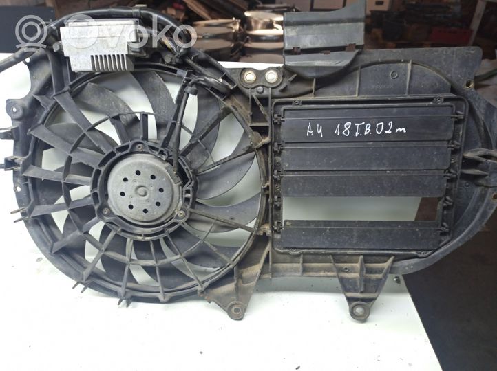 Audi A4 S4 B6 8E 8H Elektrinis radiatorių ventiliatorius 870698V