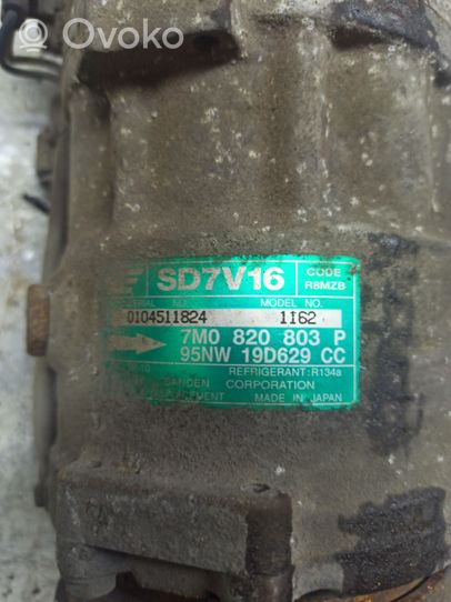 Ford Galaxy Klimakompressor Pumpe 7M0820803P