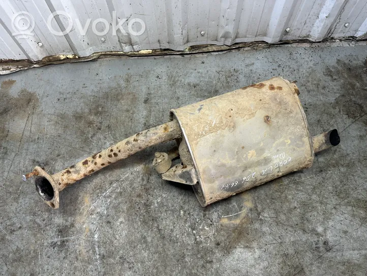 Toyota Corolla E120 E130 Rear muffler/silencer tail pipe 