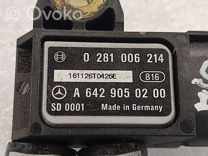 Mercedes-Benz S W222 Sensore di pressione dei gas di scarico A6429050200