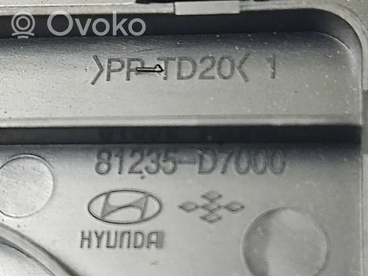Hyundai Tucson TL Kita bagažinės apdailos detalė 81235D7000