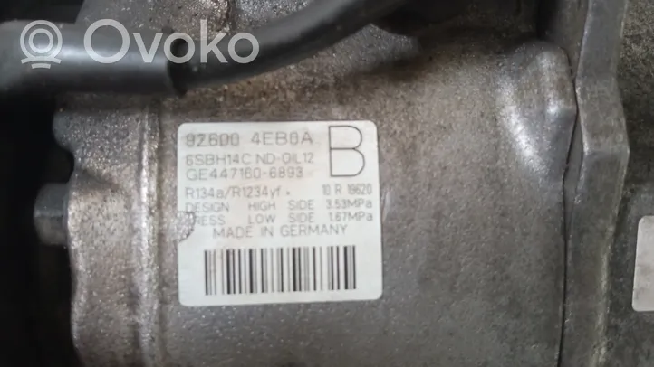 Nissan Qashqai Compresor (bomba) del aire acondicionado (A/C)) 926004EB0A