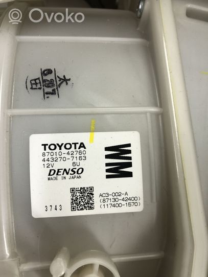 Toyota RAV 4 (XA40) Sisälämmityksen ilmastoinnin korin kokoonpano 2727008105