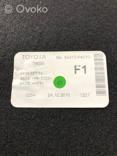 Toyota C-HR Tavaratilan pohjan tekstiilimatto 58410F4010