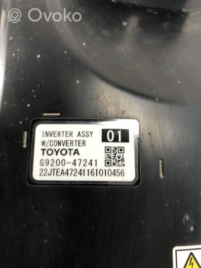 Toyota C-HR Convertitore di tensione inverter G920047241