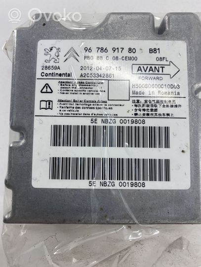 Citroen DS5 Airbag control unit/module 9678691780