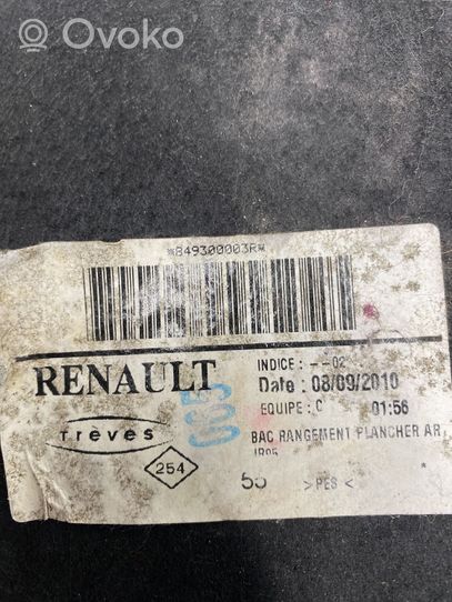 Renault Scenic III -  Grand scenic III Takaistuintilan tekstiilimatto 849300003R