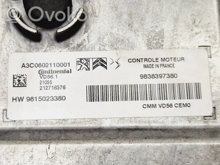 Peugeot 2008 II Calculateur moteur ECU 9815023380