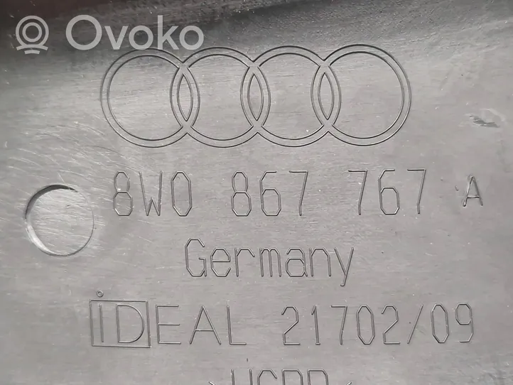 Audi A4 S4 B9 Galinio slenksčio apdaila (vidinė) 8W0867767A