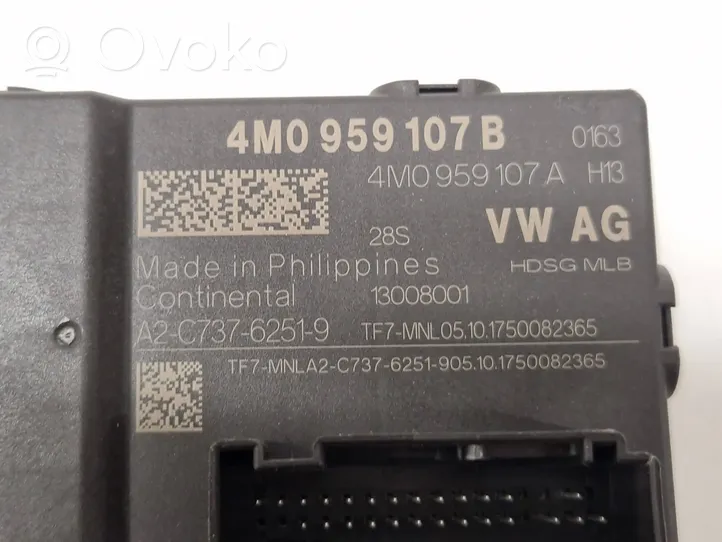 Audi A4 S4 B9 Tailgate/trunk control unit/module 4M0959107A