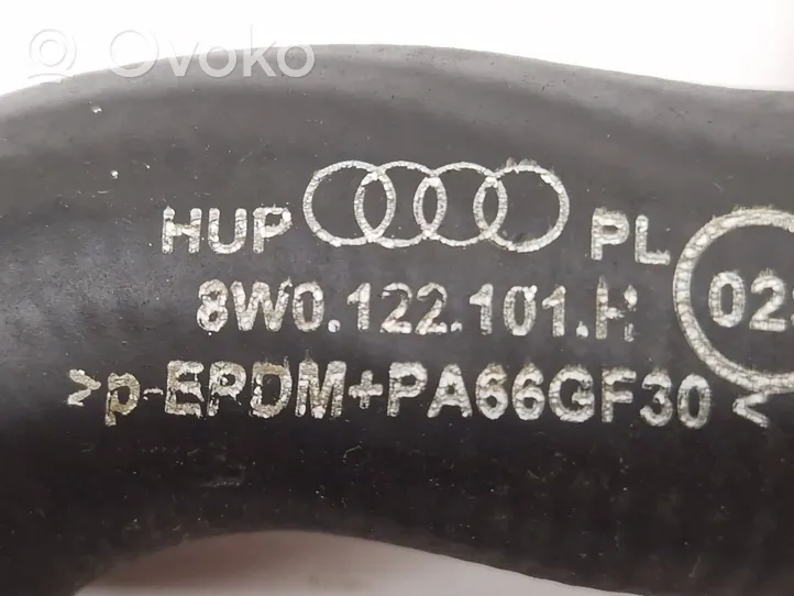 Audi A4 S4 B9 Przewód / Wąż chłodnicy 8W0122101H