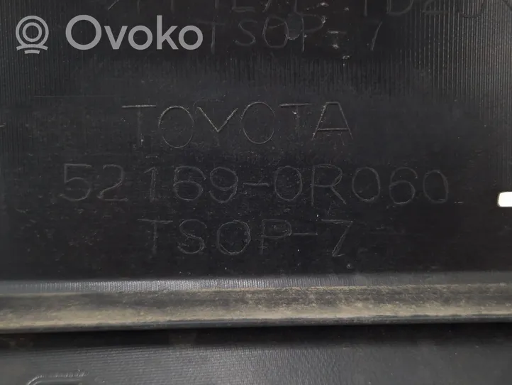 Toyota RAV 4 (XA40) Moulure inférieure de pare-chocs arrière 521690R060