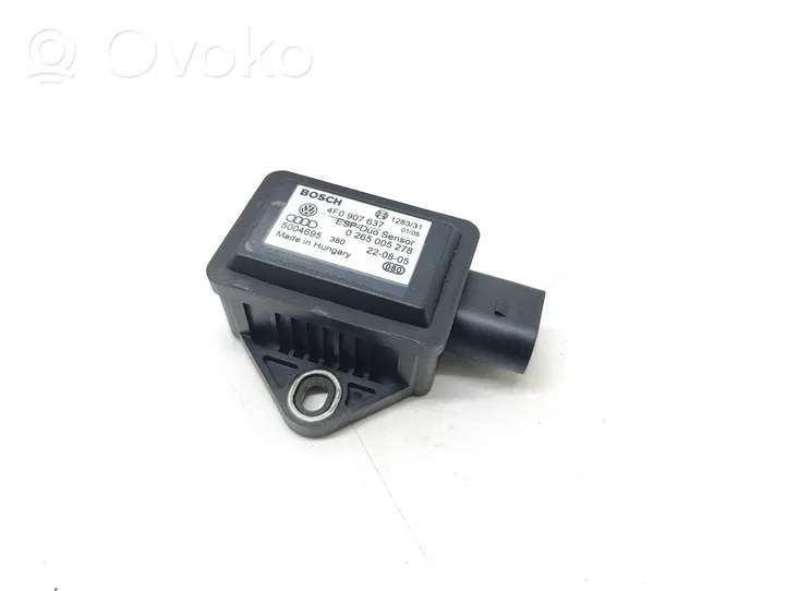 Audi A6 S6 C6 4F Sensore di imbardata accelerazione ESP 4F0907637