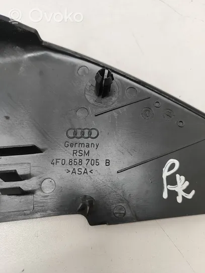 Audi A6 S6 C6 4F Altro elemento di rivestimento della portiera anteriore 4F0858705B