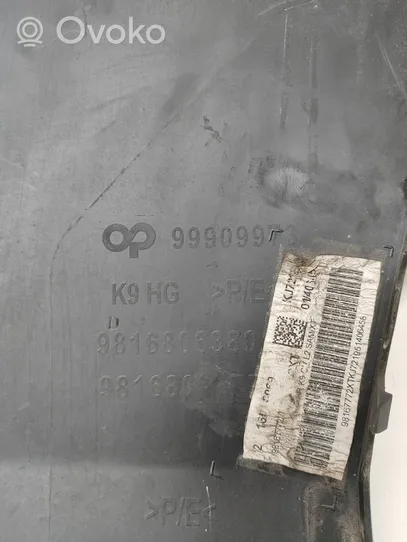 Citroen Berlingo Coin de pare-chocs arrière 9816806380