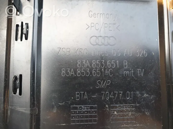 Audi Q3 F3 Grotelės priekinės 83A853651B