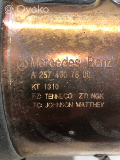 Mercedes-Benz C W206 Filtre à particules catalyseur FAP / DPF A2574907600