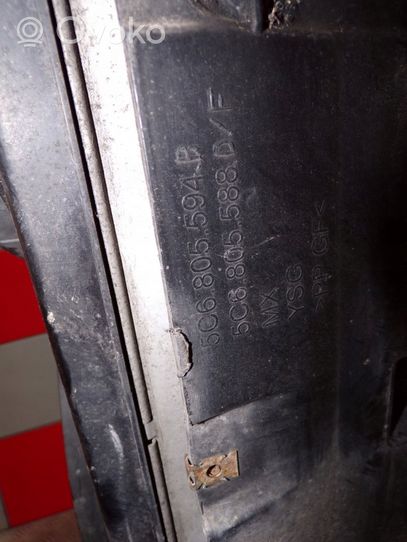 Volkswagen Jetta VI Wasserkühler Kühlerdpaket 1K0121251AB