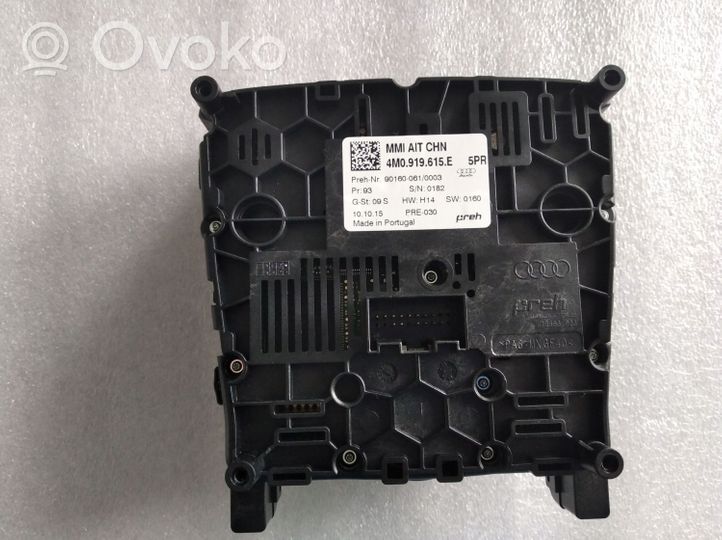 Audi Q7 4M Controllo multimediale autoradio 4M0919615E