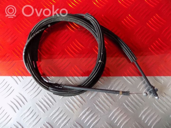 Volkswagen Touareg II Engine bonnet/hood lock release cable 7P6823535