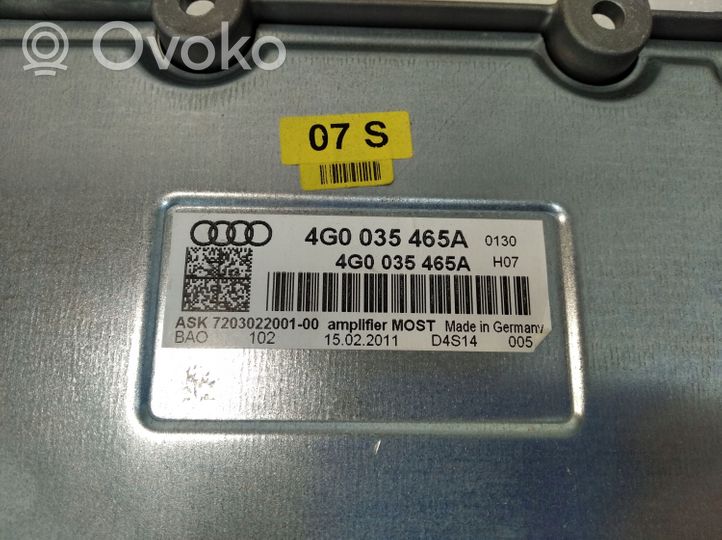 Audi A7 S7 4G Amplificatore 4G0035465A
