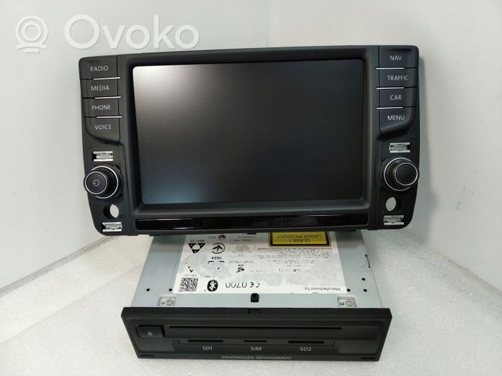 Volkswagen e-Golf Radio/CD/DVD/GPS-pääyksikkö 5G0035021A