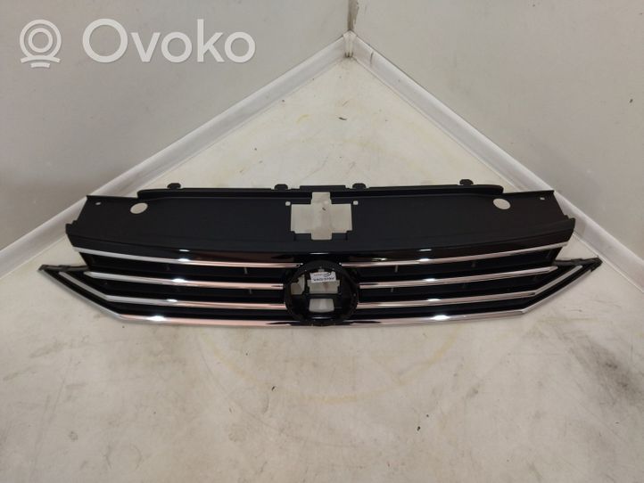 Volkswagen PASSAT B8 Atrapa chłodnicy / Grill 3G0853651DK