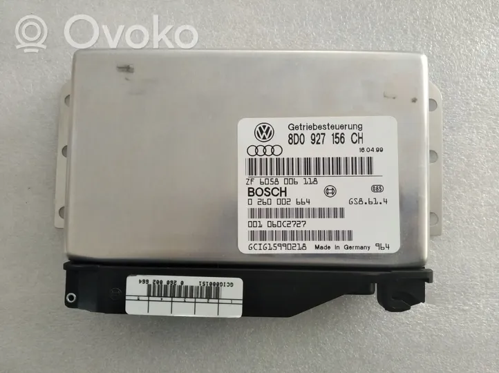 Audi A4 S4 B5 8D Pavarų dėžės valdymo blokas 8D0927156CH