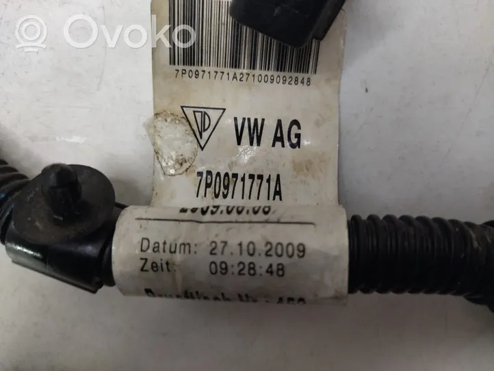 Volkswagen Touareg II Gearbox/transmission wiring loom 7P0971771A