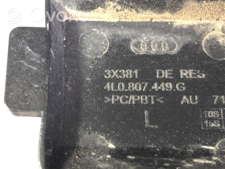 Audi Q7 4L Cache crochet de remorquage arrière 4L0807449G