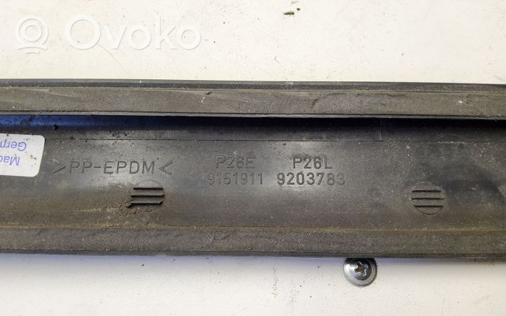 Volvo S60 Moulure de porte avant 9151911