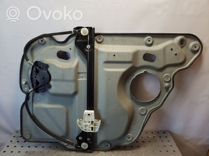 Volkswagen Touran I Takaoven manuaalinen ikkunan nostin 1T0839461N