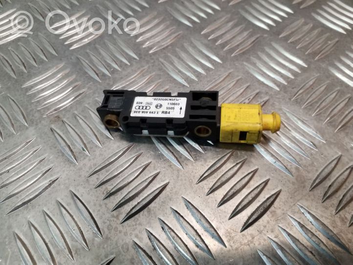 Audi A4 S4 B6 8E 8H Gaisa spilvenu trieciensensors 8E0959643E