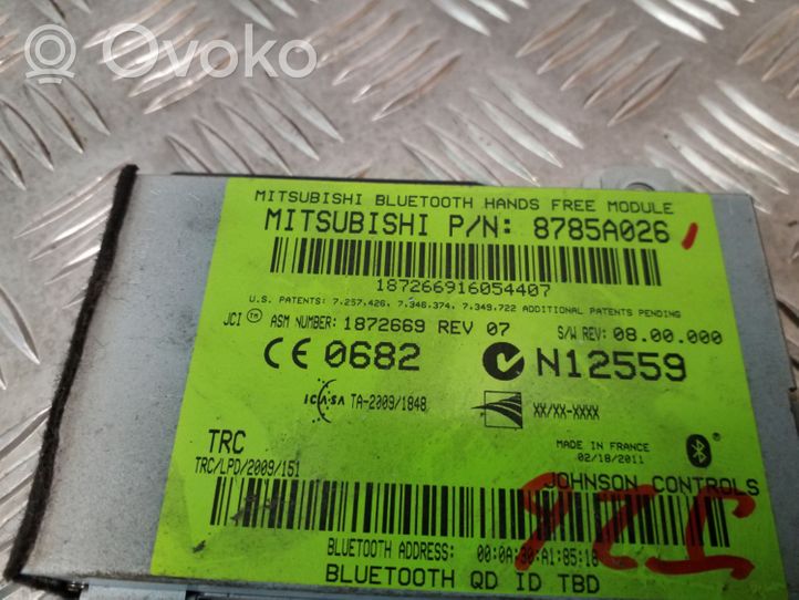 Mitsubishi ASX Centralina/modulo bluetooth 8785A026