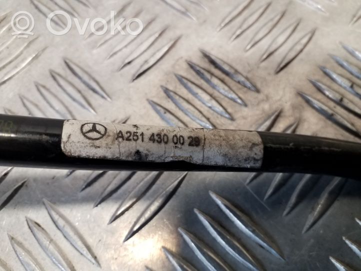 Mercedes-Benz R W251 Huohottimen letku A2514300029