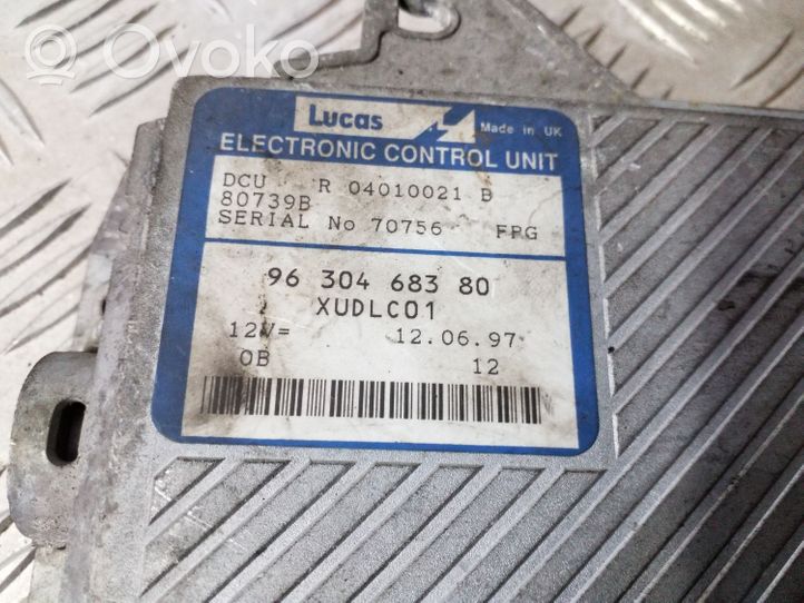 Lancia Zeta Calculateur moteur ECU 9630468380