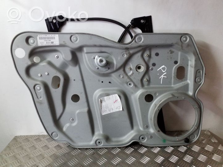 Volkswagen Touran II Mechanizm podnoszenia szyby przedniej bez silnika 1T2837729BA