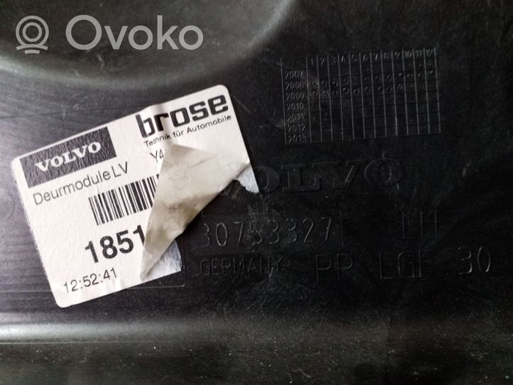 Volvo XC60 Mechanizm podnoszenia szyby przedniej bez silnika 30753327