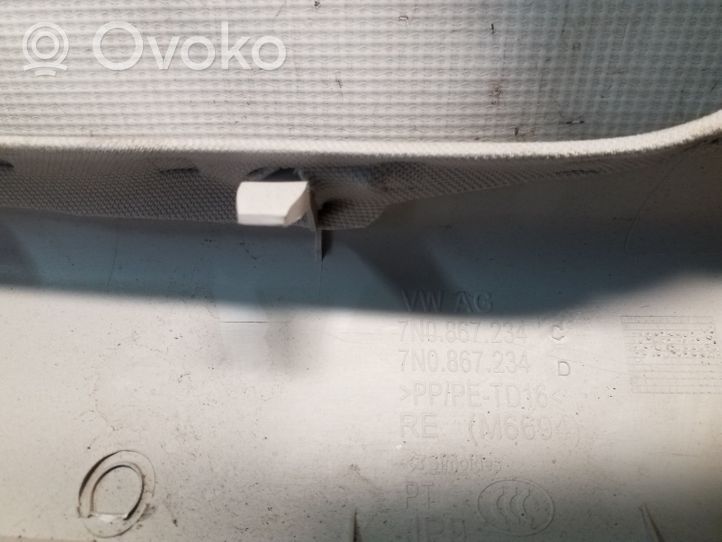 Volkswagen Sharan Osłona słupka szyby przedniej / A 7N0867234C