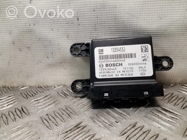 Opel Mokka Parking PDC control unit/module 13354532