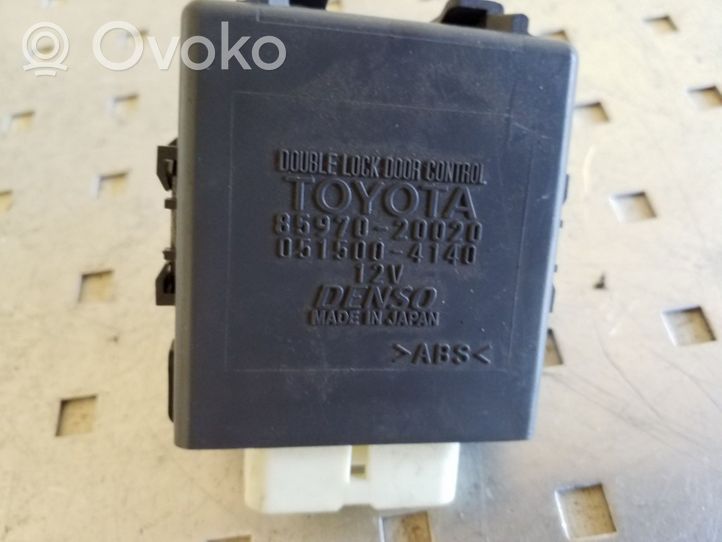 Toyota Avensis T270 Durų elektronikos valdymo blokas 8597020020