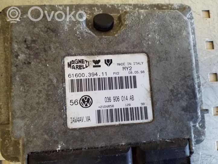 Volkswagen Golf IV Moottorin ohjainlaite/moduuli 036906014AB