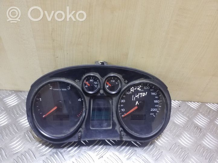 Audi A2 Compteur de vitesse tableau de bord 8Z0920900