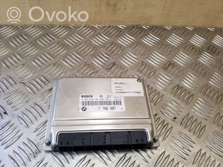 BMW 3 E46 Calculateur moteur ECU 0281010205