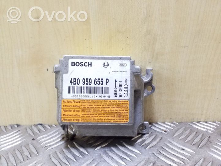 Audi A6 S6 C5 4B Module de contrôle airbag 4B0959655P