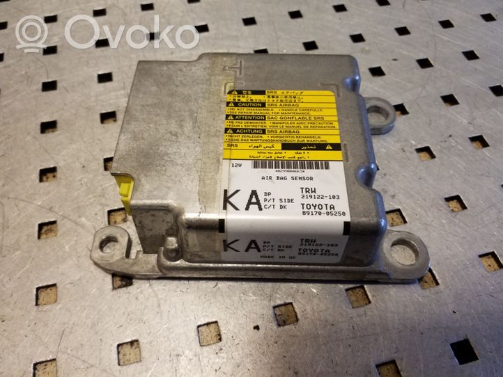 Toyota Avensis T270 Module de contrôle airbag 8917005250