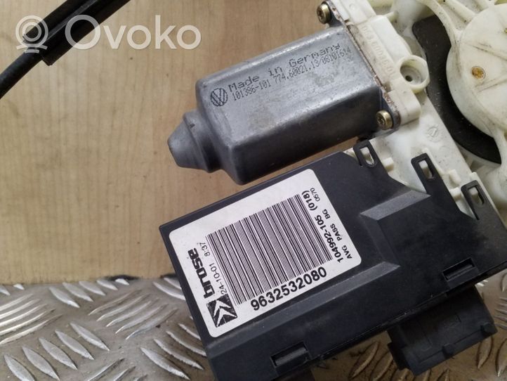 Citroen C5 Priekinio el. lango pakėlimo mechanizmo komplektas 9632532080