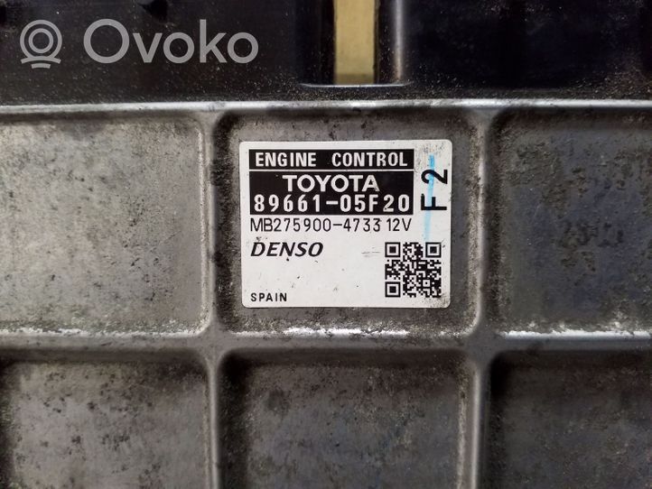 Toyota Avensis T270 Unidad de control/módulo del motor 8966105F20