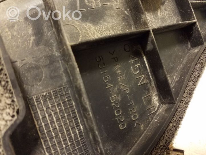 Toyota Yaris Verso Wlot / Kanał powietrza intercoolera 5315452020